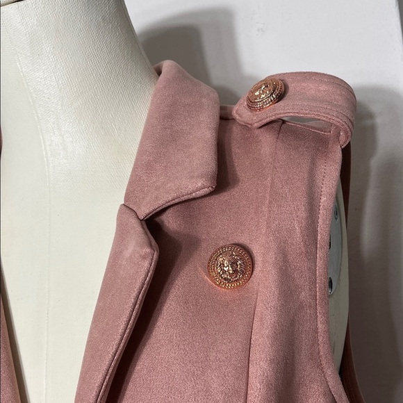 Fashion Nova Pink Sleeveless Belted Mini Dress - Picture 5 of 12